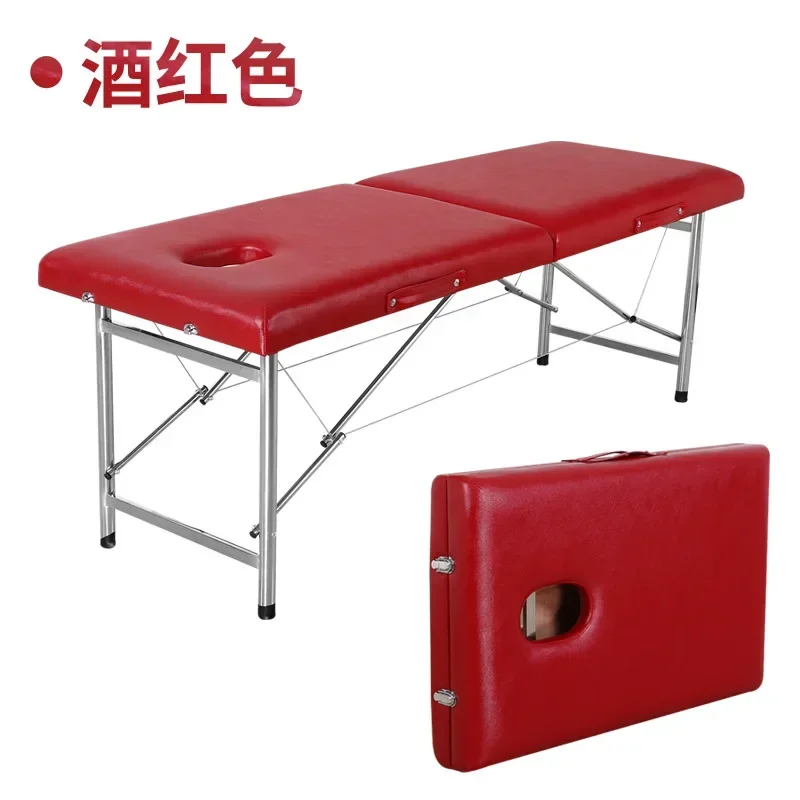 The manufacturer supplies Shengxinya folding massage and massage beds, portable beauty salon massage and beauty beds