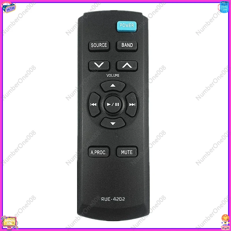 جديد RUE-4202 استبدال جهاز التحكم عن بعد ل جبال الألب ستيريو السيارة CDE-HD137BT CDE-HD138BT CDE-HD148BT CDE-164BT CDE141 UTE93DAB CDE-190R