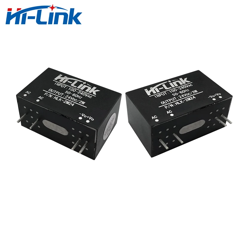 Free Shipping Hilink Factory Mini 10pcs/lot HLK-2M24 2W 24V 83mA AC DC Converter Power Supply Module High Performance Smart Home image 4