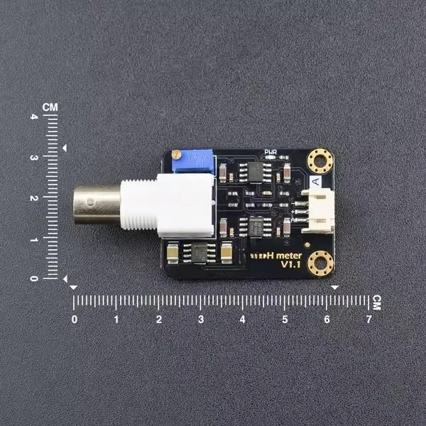 Gravity: Simulated cone pH meter (measuring soil and food pH)