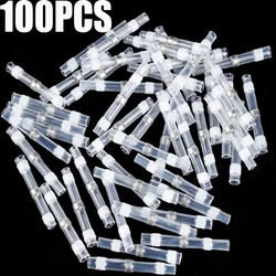 10/20/30/50/100PCS Practical Electrical Waterproof Seal Heat Shrink Butt Terminals Solder Sleeve Wire Connectors Cable Connector