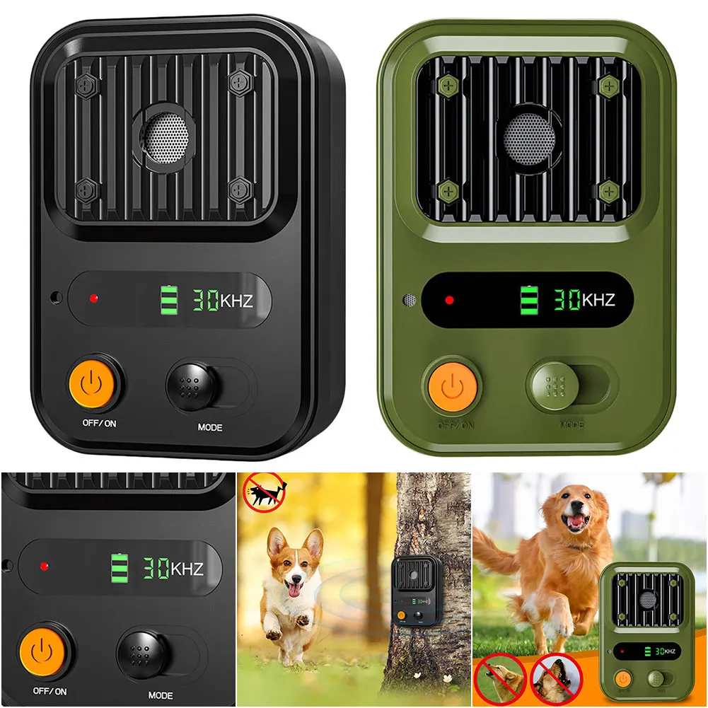 New Anti Barking stopper, Ultrasonic Dog Bark Deterrent Devices, Rechargeable Barking Silencer Barking Control Device for Dogs