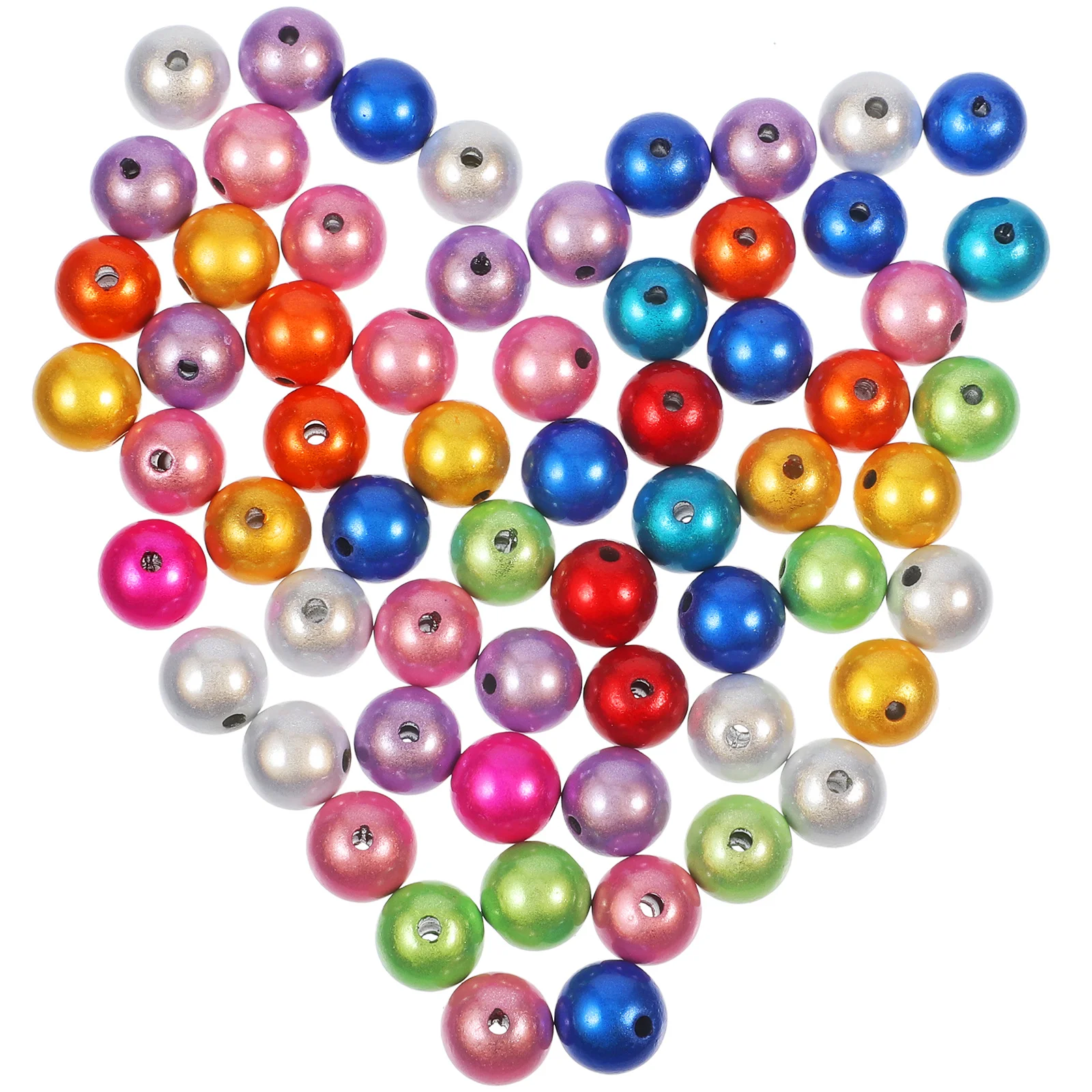 

1 Set Of Acrylic Round 4Mm 6Mm 8Mm Smooth Diy For Necklace Bracelet Jewelry Making Crafts Diy Loose Beads Craft Beads Charms