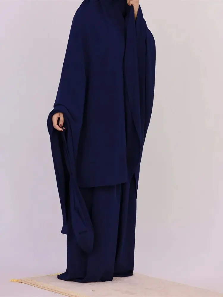 Vestido de Ramadán Khimar para mujer, Abaya de Arabia Saudita, Turquía, Islam, Hijab musulmán, ropa de oración, Kebaya