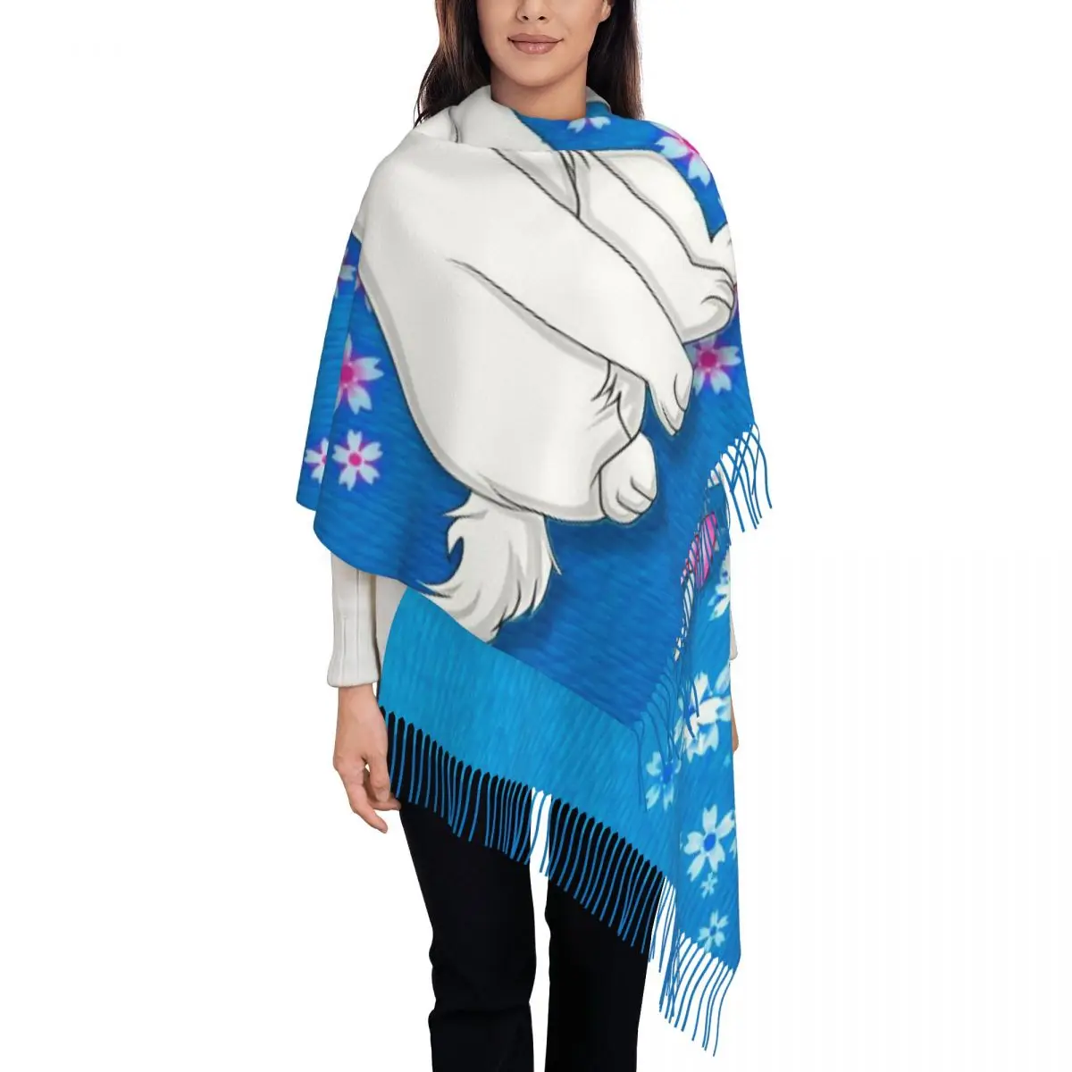 

Custom Print Marie Cat Cartoon Scarf Men Women Winter Fall Warm Scarves Shawls Wraps