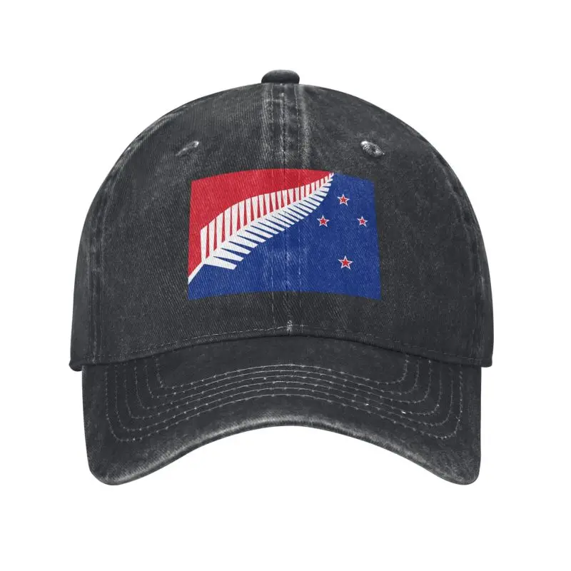 Custom Unisex Cotton New Zealand Flag Baseball Cap Adult Adjustable Dad Hat Men Women Outdoor