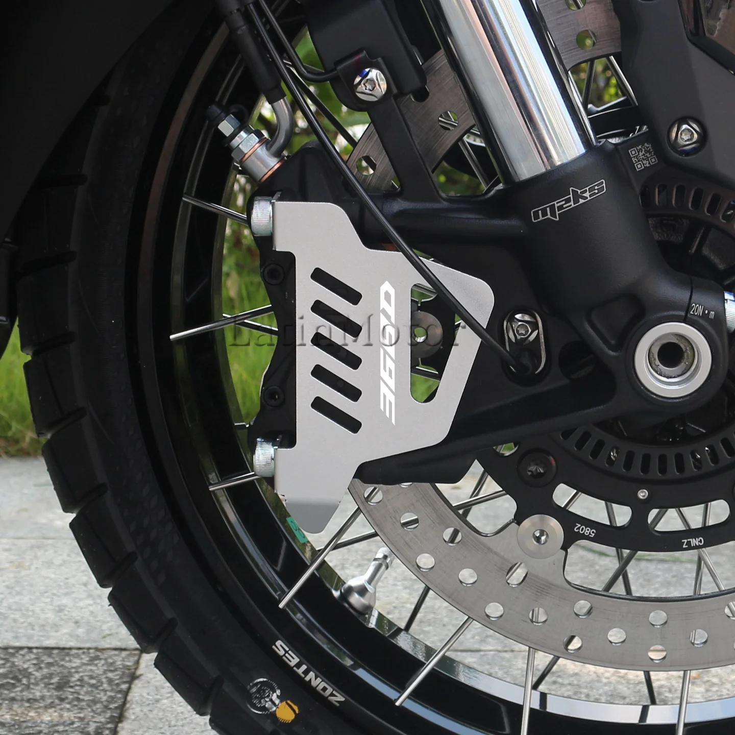 ل Zontes 368G 368D 368M دراجة نارية الملحقات 368K/M CNC الجبهة الفرامل الفرجار الحرس على الطرق الوعرة غطاء للحماية غطاء مضخة الفرامل