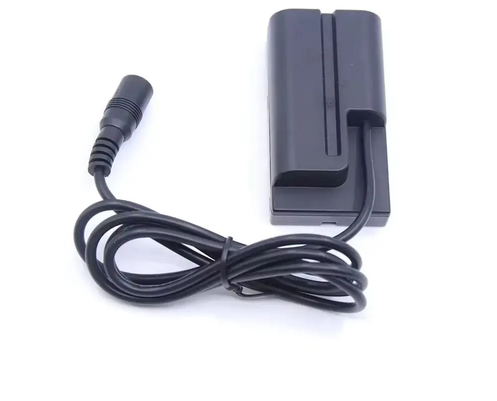 

NP-F550 Full Decoded Dummy Battery Replace F750 F770 F960 F970 for Sony HXR-NX5 PXW-Z150 Camera DK-415 and Various Video Lights