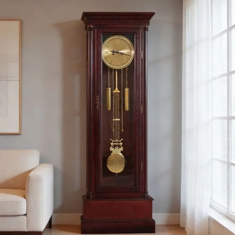 Living room household machinery new Chinese clock, Polaris vertical old pendulum clock