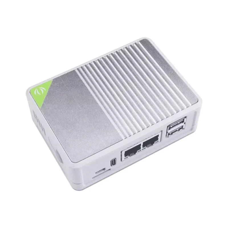 Based CM4 102032 Mini Router Dual Gigabit Ethernet OpenWRT OS Travel Router with Enhanced Features