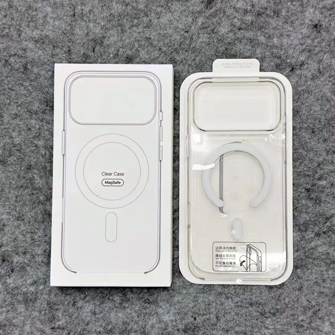 

Original Animation for Magsafe Magnetic Case For iPhone 17 17Pro 16Pro 15 14 16Pro Max Clear Wireless Charging Shockproof Cover