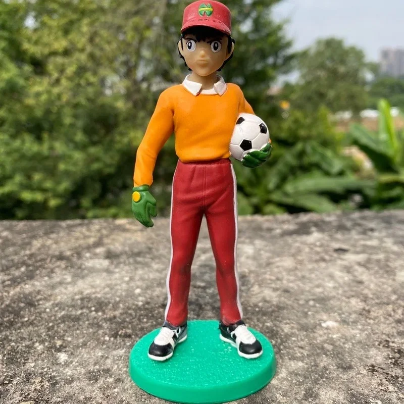 Animation Captain Tsubasa 13cm Action Figures Ozora Tsubasa Wakabayashi Genzo KojiroHyuga Model Toy