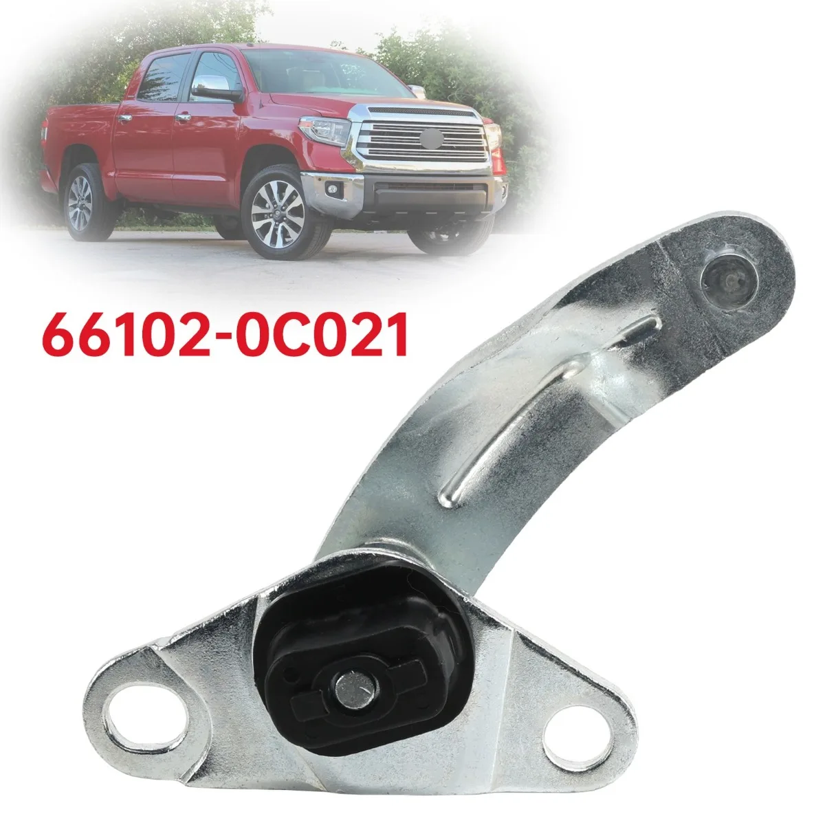 Left Tailgate Hinge Sub-Assy For Toyota Tundra 2007-2021 66102-0C021 Replacement Accessories