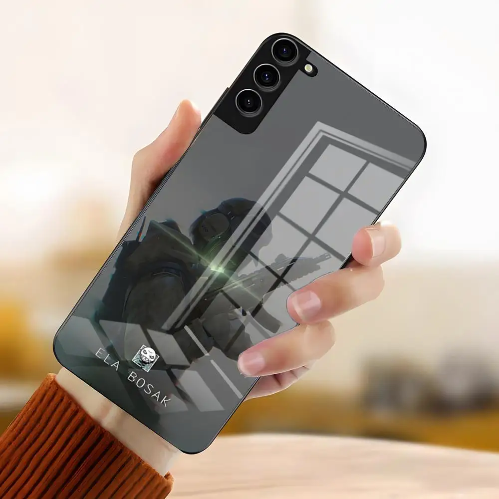 Rainbow-Six Siege Phone Case For Samsung A57 A37 A33 5G A54 A36 A35 A56 A52 A17 Shockproof Glass Cover