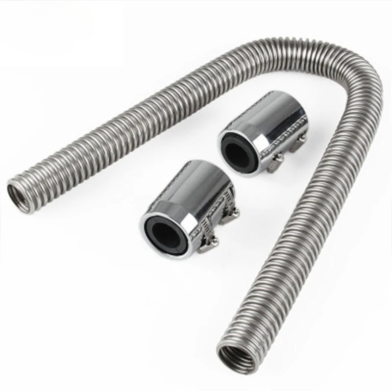 Auto Parts Stainless Steel Radiator Hose Flexible Cooling Water Hose Kit 24 