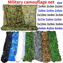 Rede de camuflagem militar para toldo gazebo, barraca do carro, jardim sol, branco, exército verde, malha, caça, camuflagem