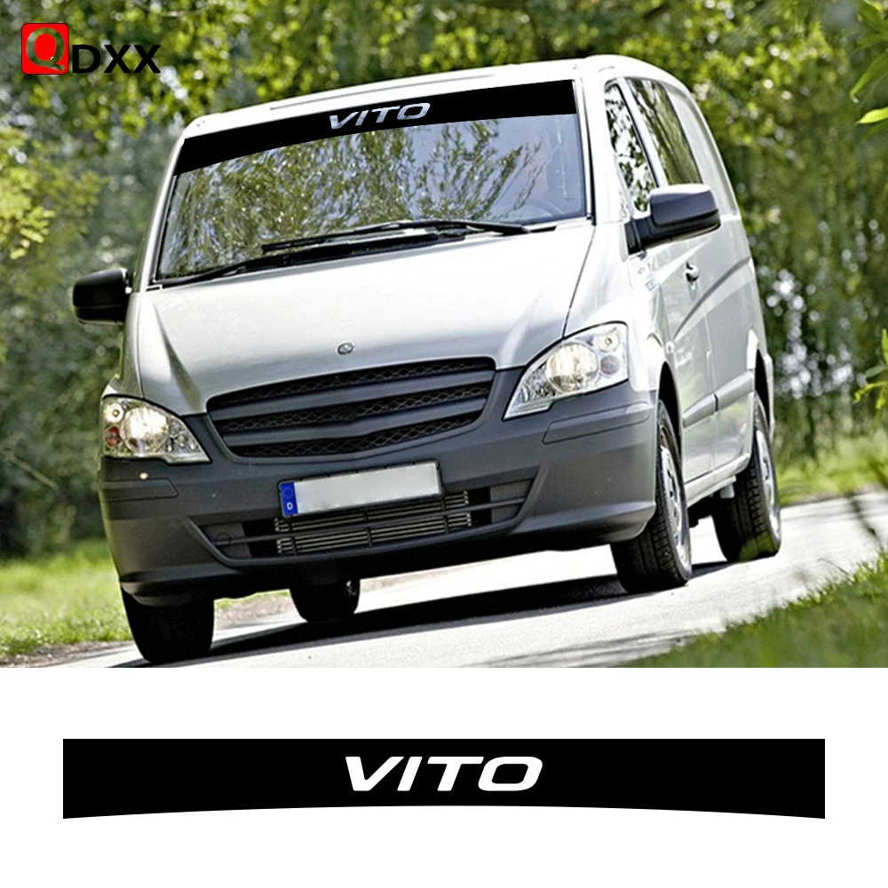 For Mercedes Benz Vito V Class Viano W638 W639 W447 V260 Car Front Rear Windshiel Vinyl Stickers Marco Polo Tuning Accessories