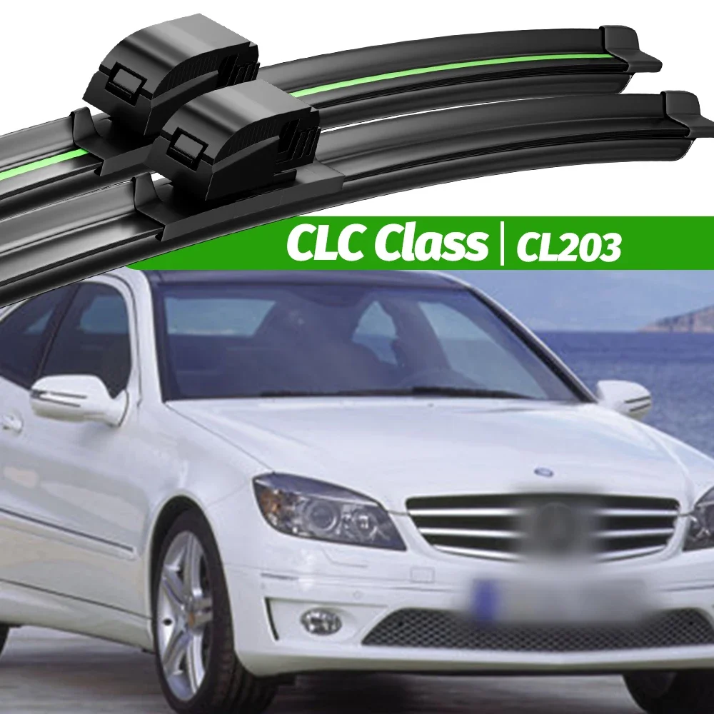 

For Mercedes Benz CLC Class CL203 2008-2011 2pcs Front Windshield Wiper Blades 2009 2010 Windscreen Window Accessories