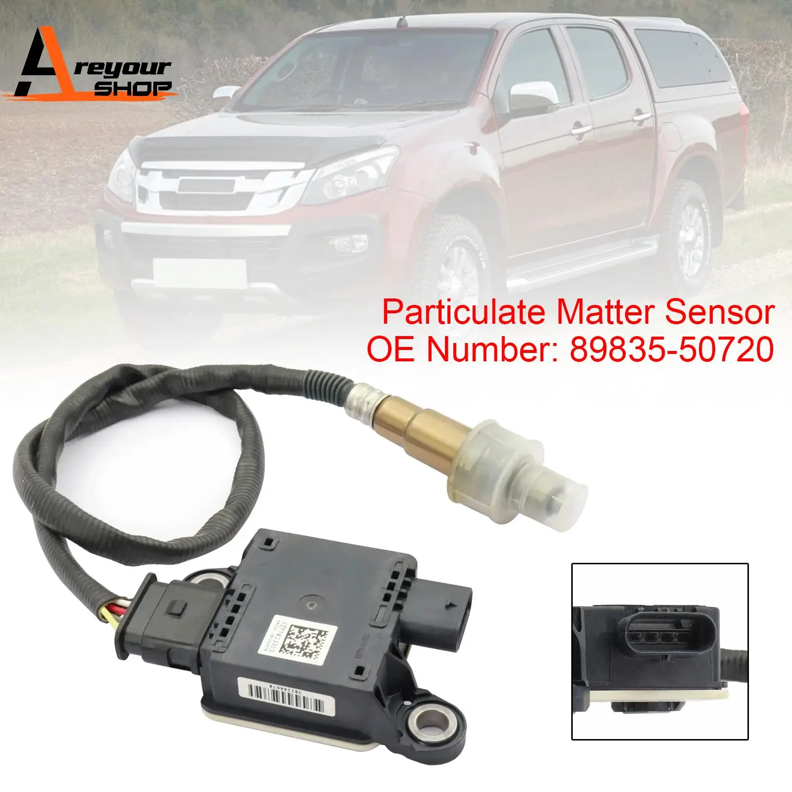 

Датчик PM Датчик материала твердых частиц 89835-50720 0281006991 для Isuzu D-MAX