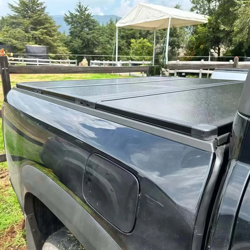 Hard Three-Fold Tonneau Modified Truck Bed Rear Cover Pickup