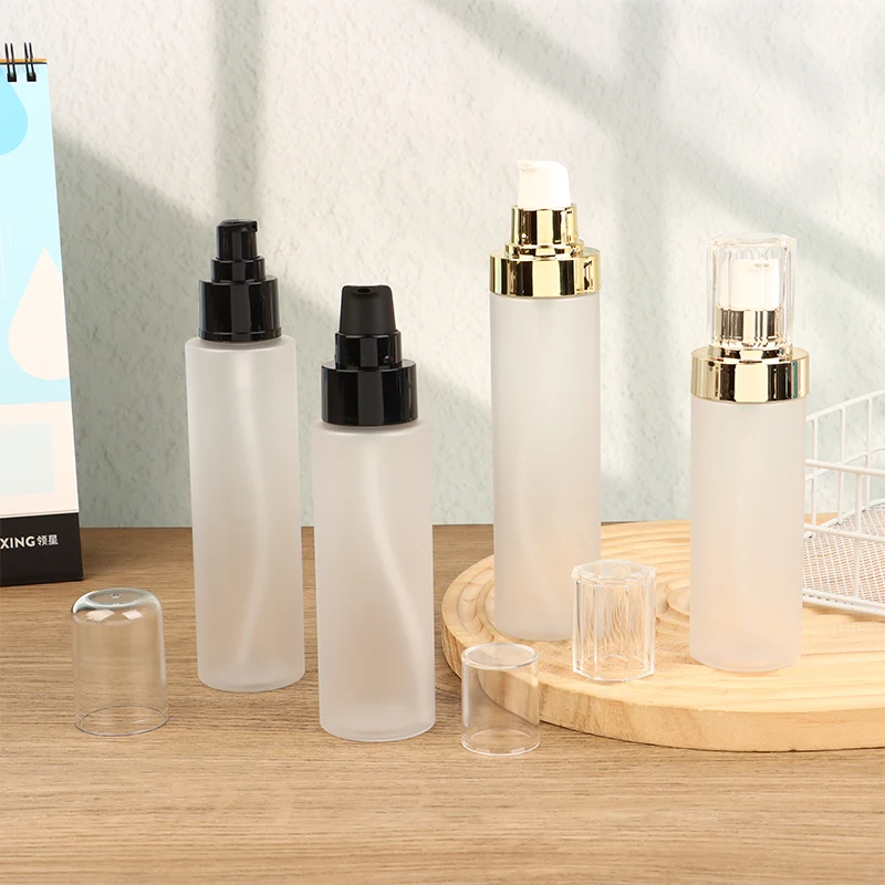 Bouteille à pompe à pression sous vide 100/120/150/200ml, rechargeable, maquillage, cosmétiques pour crème, Gel, hydratants, Lotion liquide