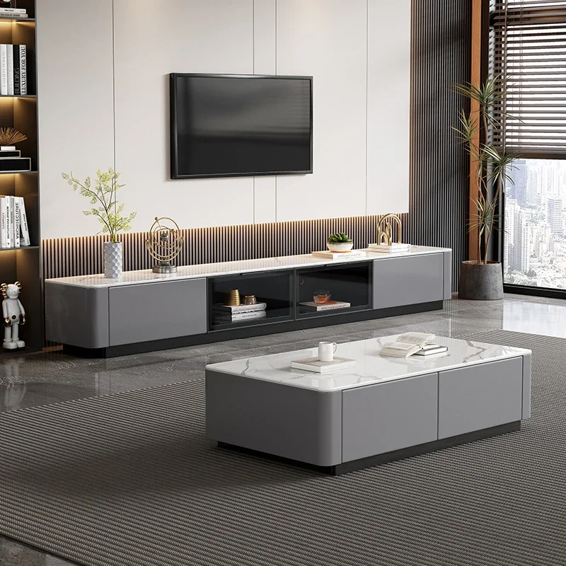 

Гостиная, дом, напольный шкаф премиум-класса, шкафчик, мебель для дома, полностью массив дерева, каменная плита, журнальный столик, комбинация ТВ-шкафа