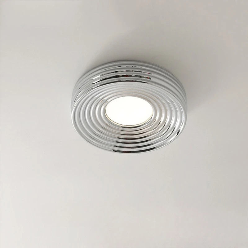 

Latest Retro Design Creativity Silver Bedroom Minimalist Ceiling Light Living Room Study Eye Protection Lighting
