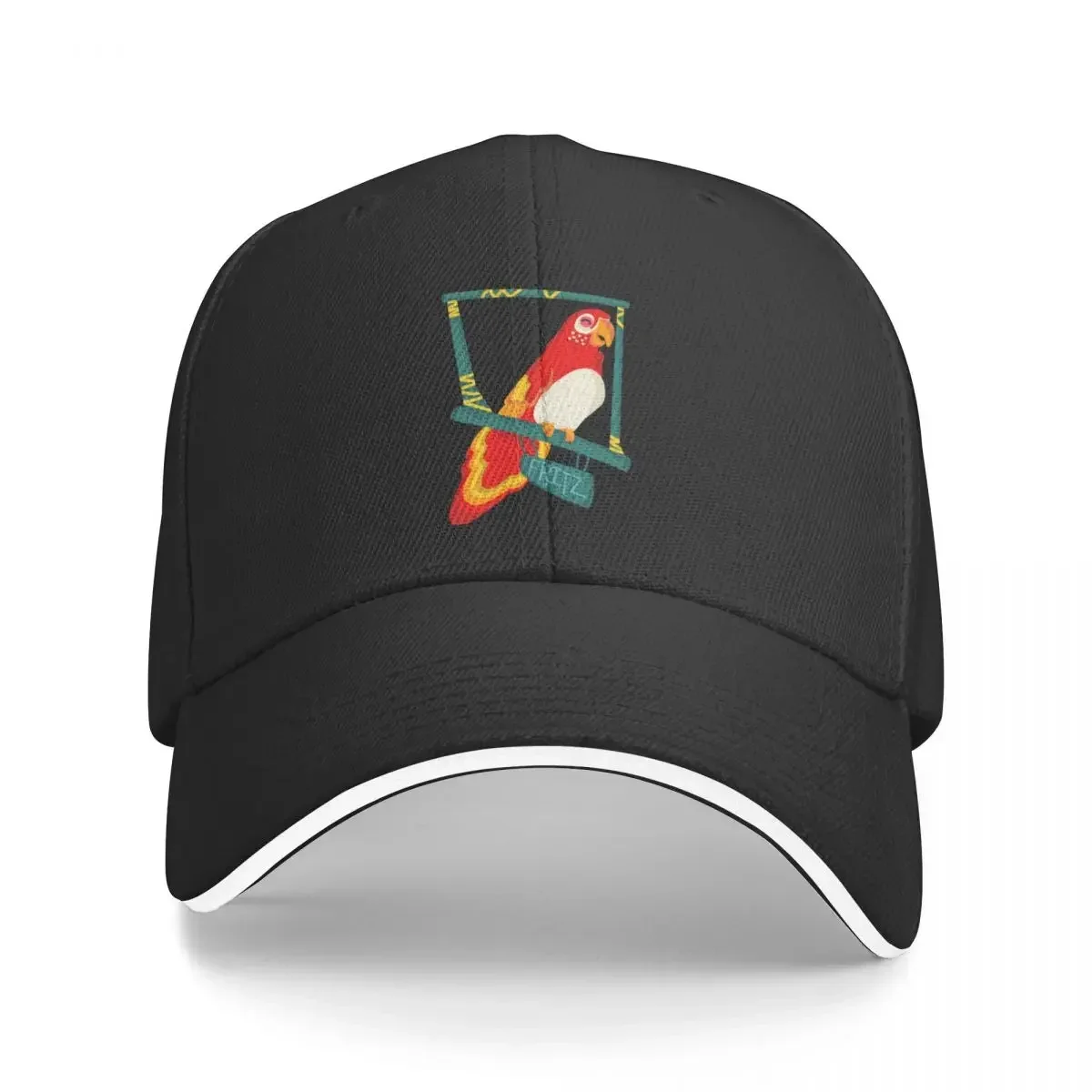 Parrot Tiki Baseball Cap Custom Cap Hard Hat Big Size Hat Men's Baseball Women One Size Outdoor Hiking