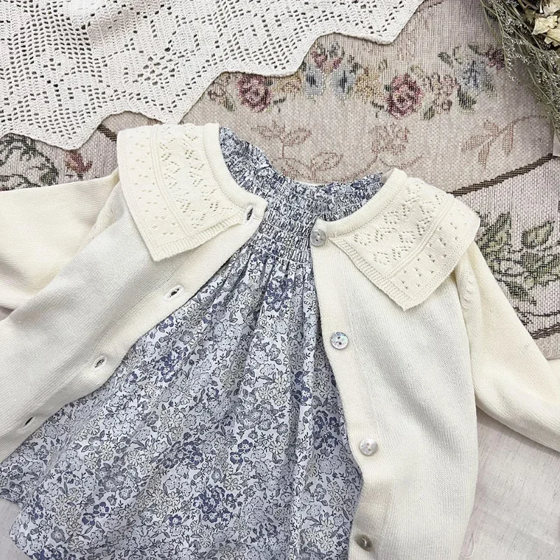 100% Cotton Smocking Embroidery New Toddler Girl Dresses Baby Summer Dress Kids Girls Casual Soft Dress Princess Clothes