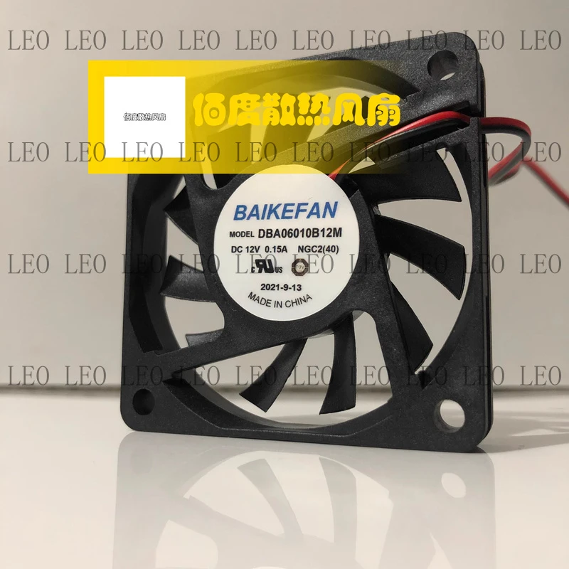 SS FOR BAIKEFAN DBA06010B12M DC12V 0.15A 6CM 6010 Inverter Cooling Fan