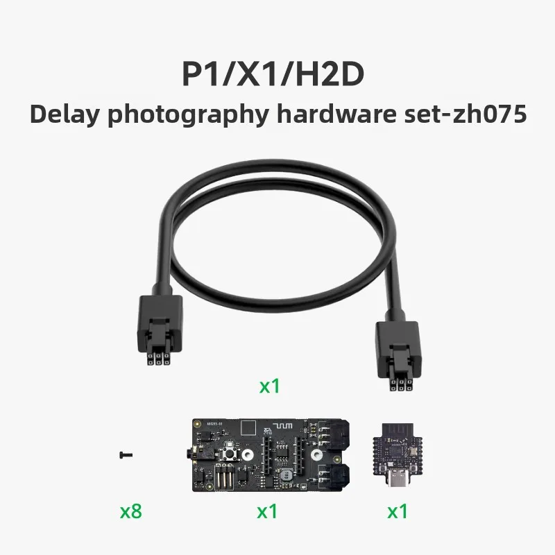 

The brand-new for Tuozhu 3D Printing CyberBrick time-lapse photography hardware set creative model components