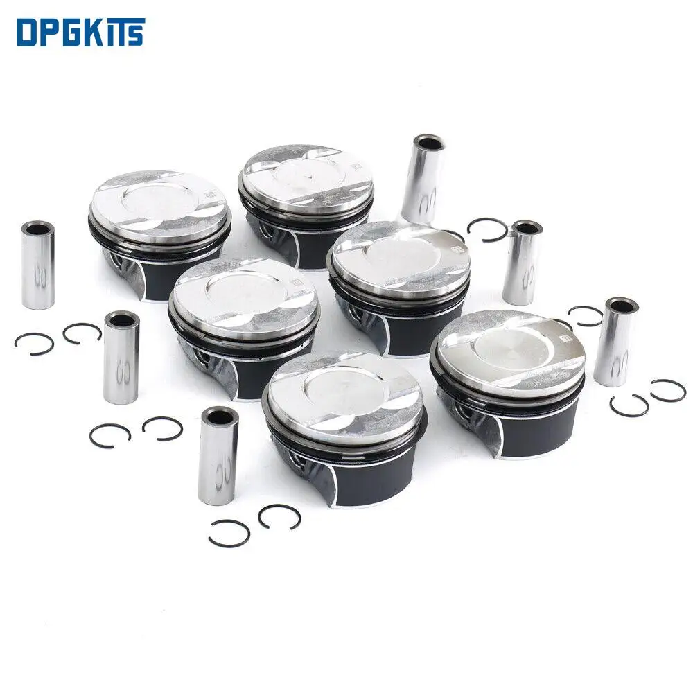 EA839 3.0L Engine Pistons Rings Set 9A710706530 9A710706531 06M198151 For Porsche Audi A6 S4 S5 B9 Q7 Q8 A7 Cayenne Macan