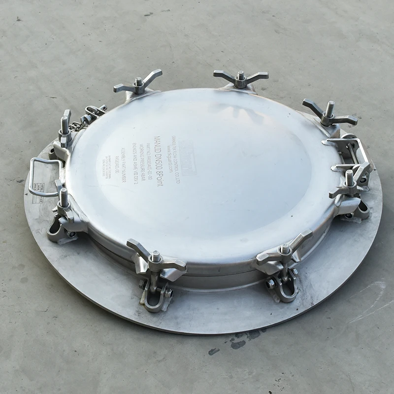 

Hot Sale Wholesale Stainless Steel Quick Opening Manhole Cover For Tank Truck
