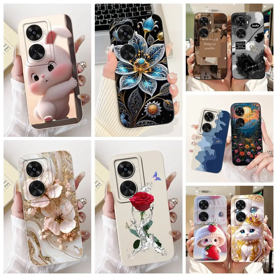

For Huawei Nova 11 SE Case BON-AL00 Stylish Candy Painted Cover Soft Silicone Case For Huawei Nova 12 SE Nova11SE Nova12SE Shell