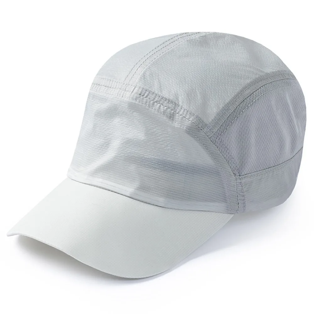 

Fashion Large Size Baseball Caps Breathable Light and Thin Sun Hat Soft Top Mesh Quick Drying Cap Running
