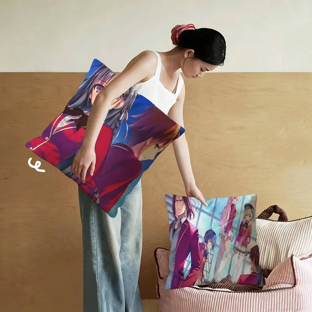 Classroom Of The Elite Vintage pillow cover sofa cushion cover home room decoration children gift
