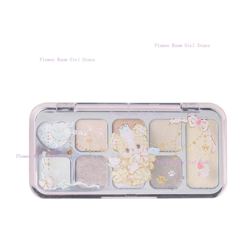 JILL LEEN 9 couleurs paillettes fard à paupières mat miroitant maquillage pour les femmes beauté longue durée paillettes ombre à paupières cosmétiques palette