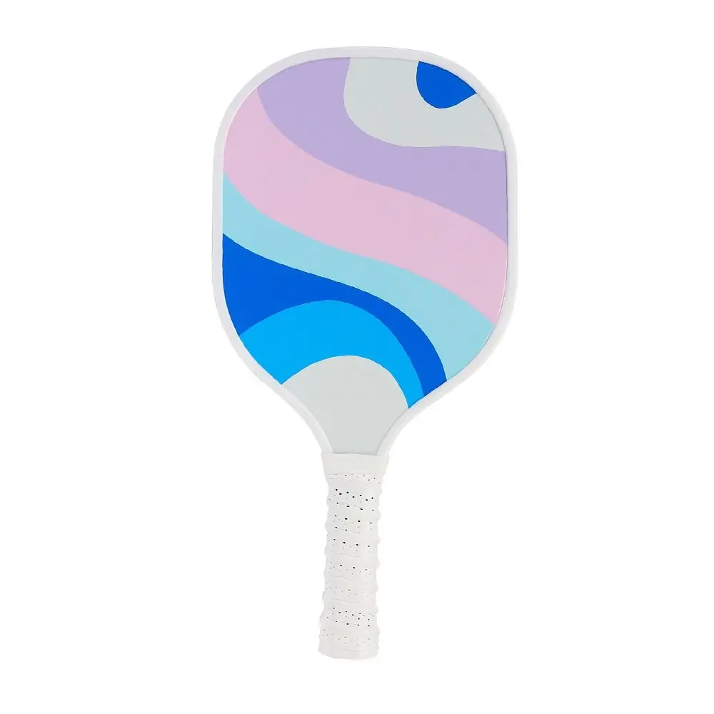 

Деревянные весла для пиклбола, нескользящая ребристая ручка, ракетка для пикл-мяча, одинарная ракетка для начинающих, тренировочное оборудование для пиклбола, детское