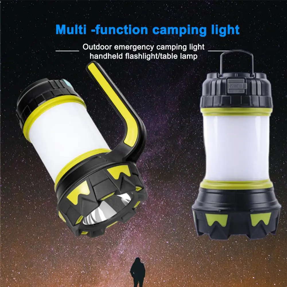 

Portable Camp Lamp LED Camping Light Rechargeable Flashlight Spotlight Work Light Waterproof Searchlight Emergency Torch Lantern