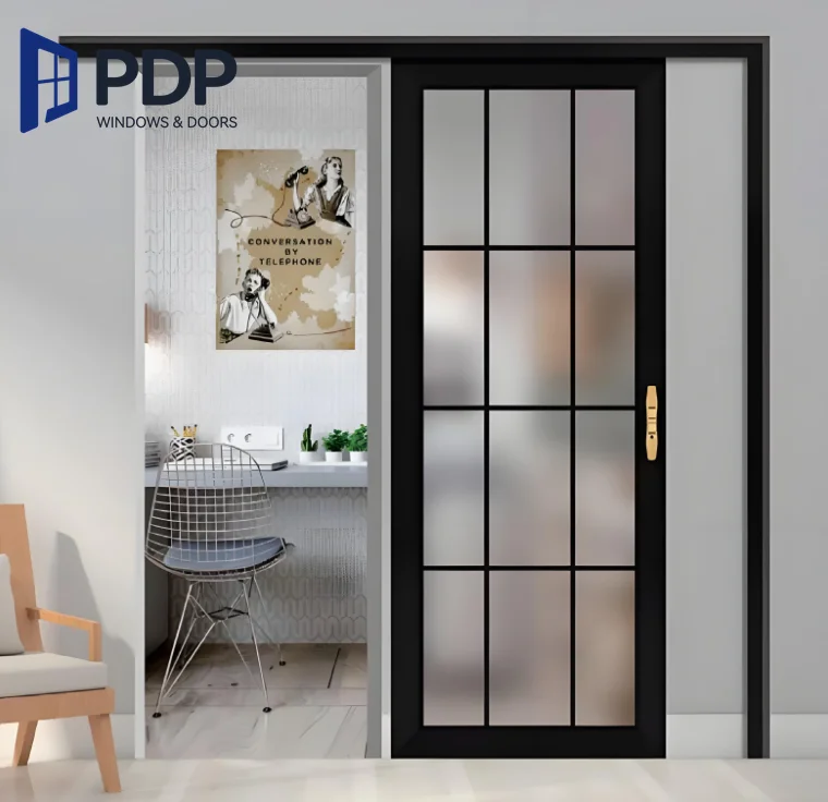 

Современный дизайн, стиль, высокое качество, стеклянная внутренняя раздвижная дверь из алюминиевого сплава для квартир, хит продаж, функция раздвижного открытия