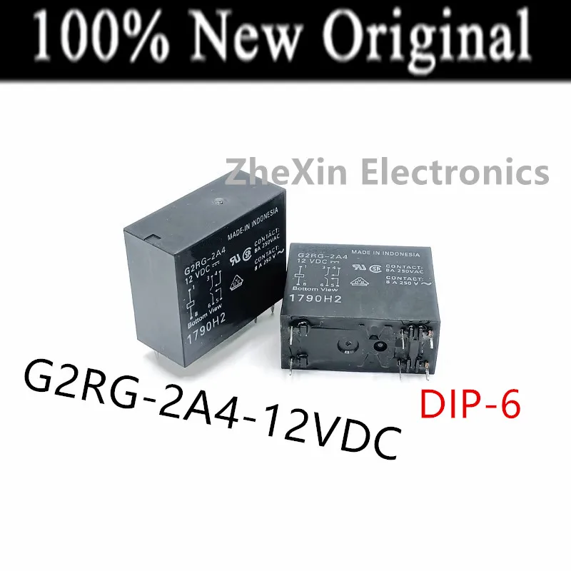 5PCS/Lot   G2RG-2A4-5VDC 、G2RG-2A4-12VDC 、G2RG-2A4-24VDC   DIP-6   New Original Electromagnetic Relay   G2RG-2A4