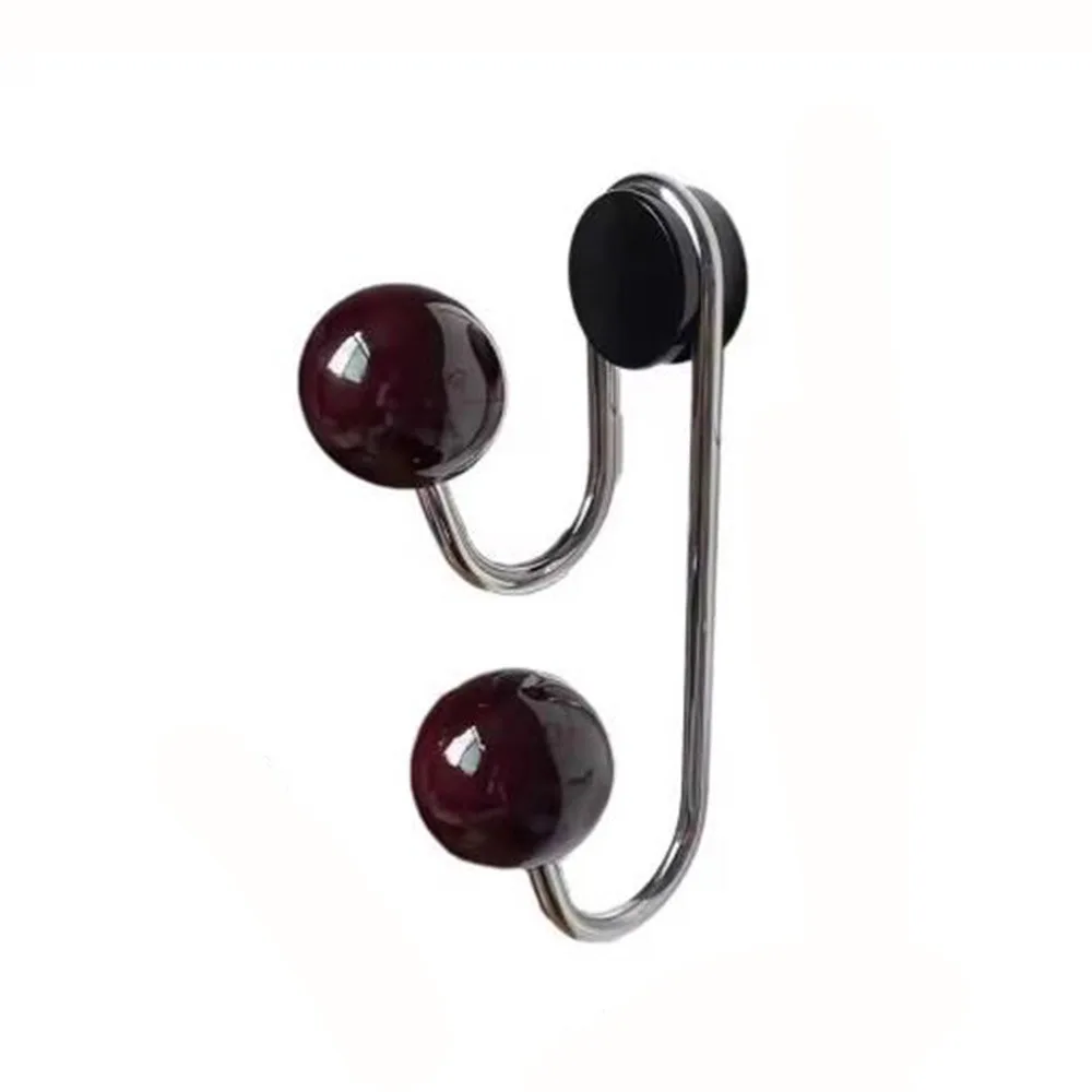 Punch-free Magnetic Wall Hooks Decorative Wall Mounted Refrigerator Magnet Hook Traceless Heavy Duty Coat Hanger Kitchen