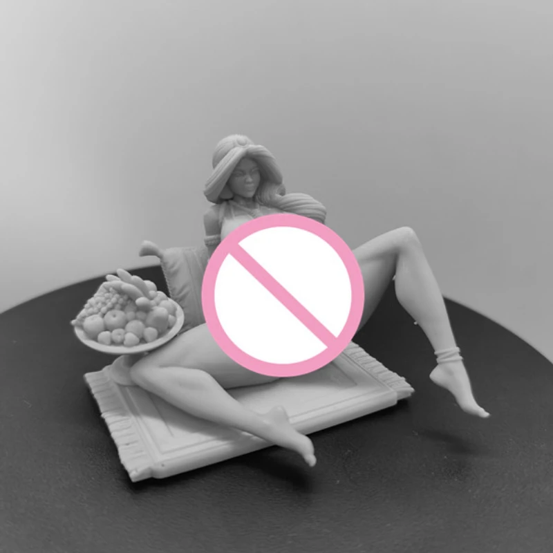 Arabische Meisjes Diy Hars Figuur 1/24 Schaal Gebouw Model Kit Ongemonteerd Diorama Ongeverfd Beeldjes Hobby Speelgoed Gratis Verzending