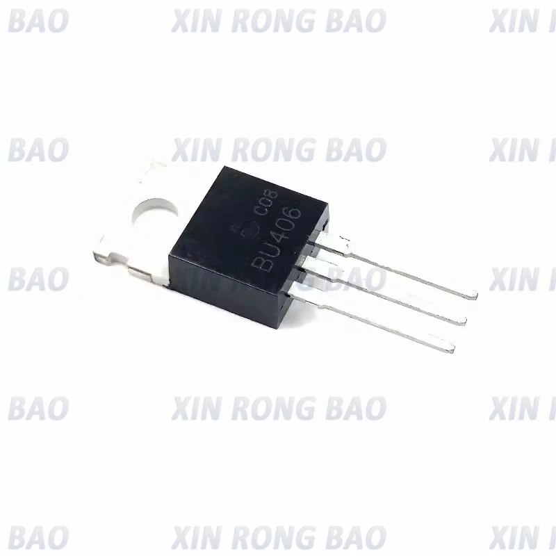 10pcs/lot New BU406 TO-220 SILICON NPN SWITCHING TRANSISTOR