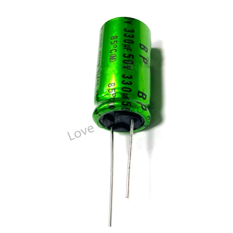 1Pcs/2Pcs/5Pcs/10Pcs New 330UF 50V 16X31.5mm Nichicon MUSE BP ES Non Polar Nonpolar Bipolar HiFi Audio Capacitor 50V330UF