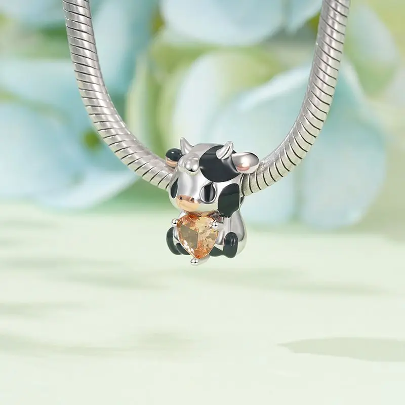 جديد 925 فضة تألق الخرز سحر of ley 925 سلسلة مطرز صالح الأصلي قلادة سوار DIY بها بنفسك السيدات مجوهرات الطرف