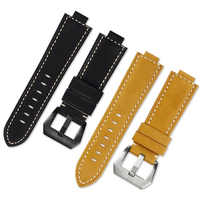 

Premium Cowhide Leather Strap for Casio G-Shock G STB 400 & B200 | 24mm Width, 14mm/16mm Convex Ends
