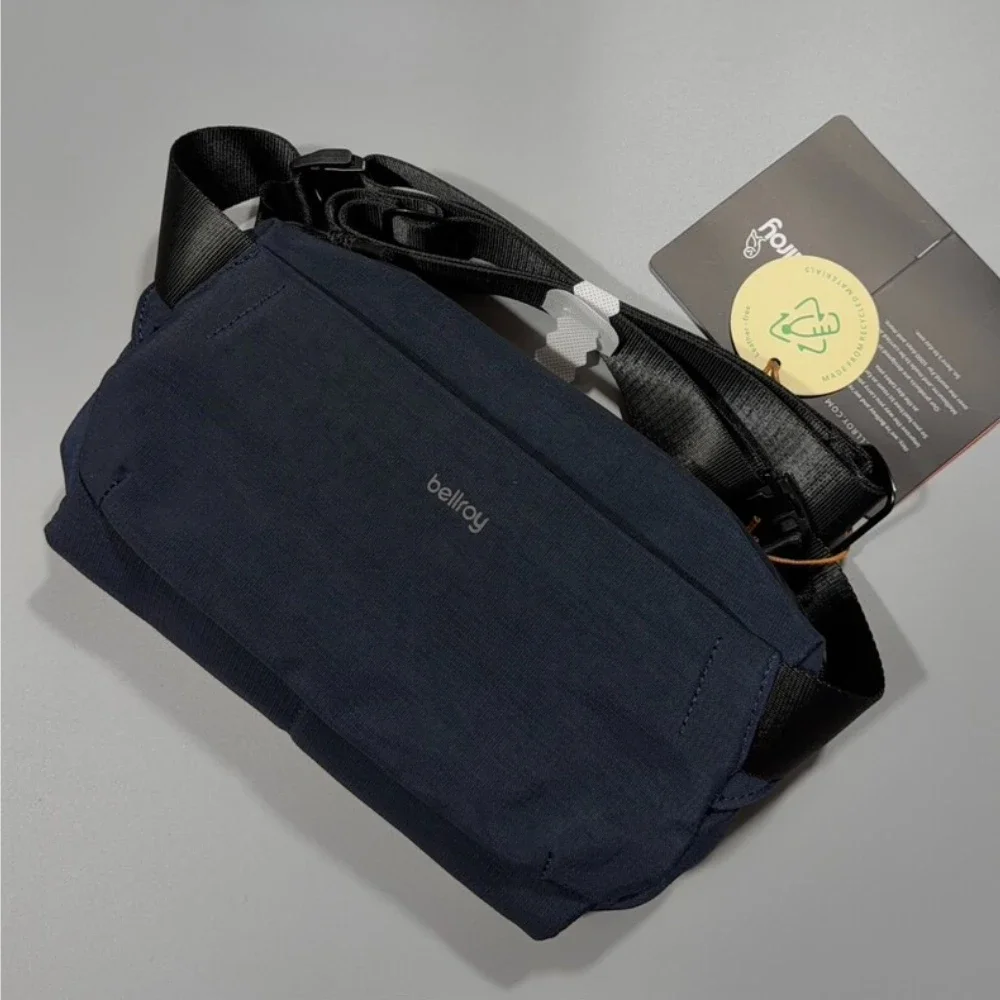 Bellroy Venture Sling 6L Cycling Sling Bag Men Lightweight Crossbody Chest Pack Unisex Luxury Outdoor Travel Sport Shoulder Bag