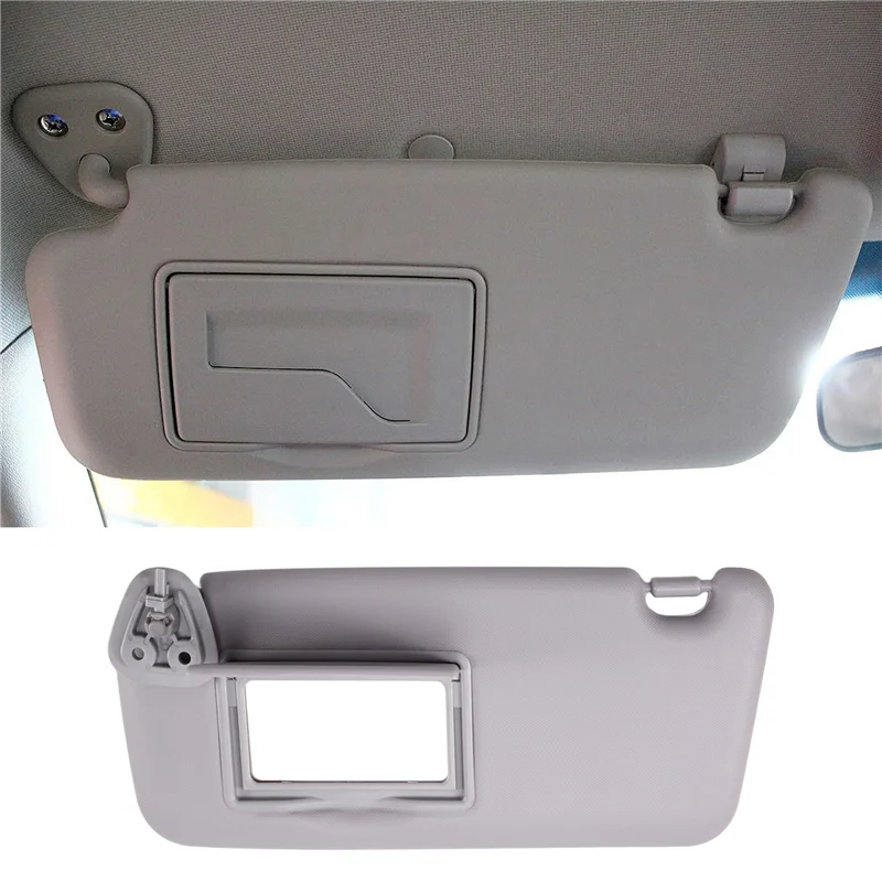 

A20K-1Pair Car Sun Visor Inside Sunshade Gray For Hyundai I30 I30CW 2008-2011 85201-2L020 85202-2L020