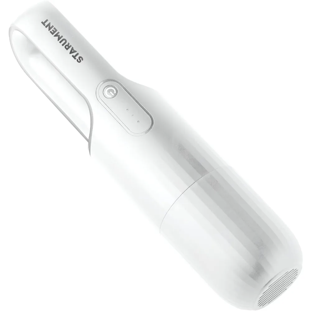 Starument Handheld Vacuum Cleaner - Cordless Vacuum Cleaner for Cleaning Dust, Dirt, Pet Hair Suction - Compact, Rechargeable &